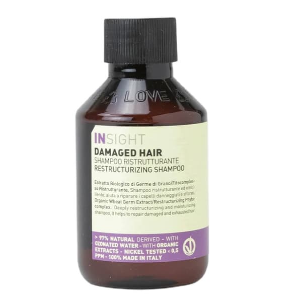 Indsigt Shampoo til Skadet Hår, 100 ml
