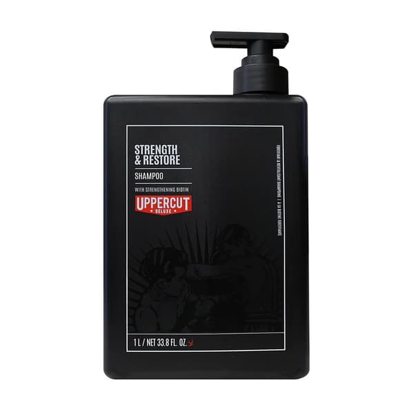Uppercut Strength & Restore Vahvistava Hiusten Shampoo, 1000 ml