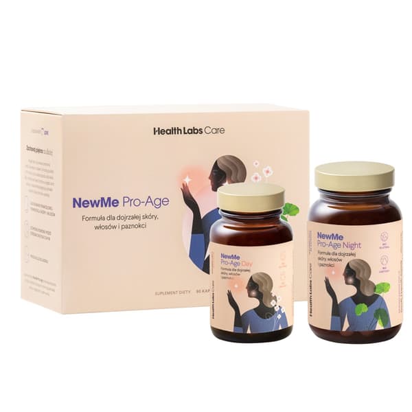 HealthLabs NewMe Ikääntyville: kokopäivän iho, hiukset & kynnet - 90 kapselia