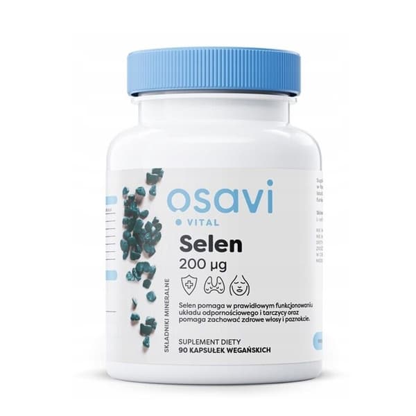 Osavi Selen 200µg - Kosttilskud, 90 kapsler