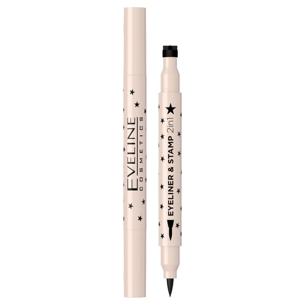 Eveline Cosmetics Eyeliner & Stämpel 2i1 - Enhancementsstift 02 Stjärna