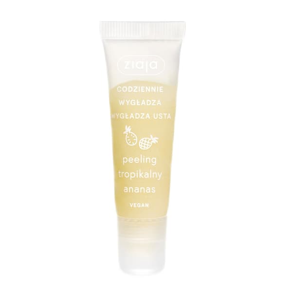 Ziaja Eksfolierende Læbebalsam Tropisk Ananas, 12 ml