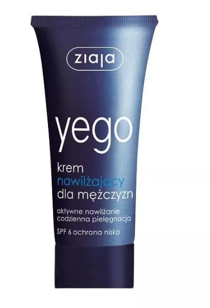 Ziaja Yego, Fuktgivande Kräm för Män, 50 ml