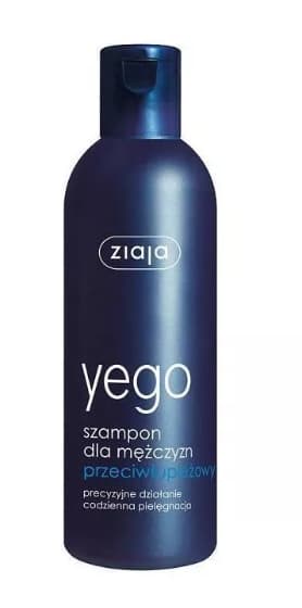 Ziaja Yego, miesten hilseampoo, 300 ml