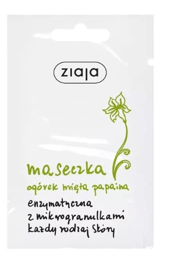 Färsk Cucumber & Mint Enzymmask - Naturlig Hudvård för Uppfriskning
