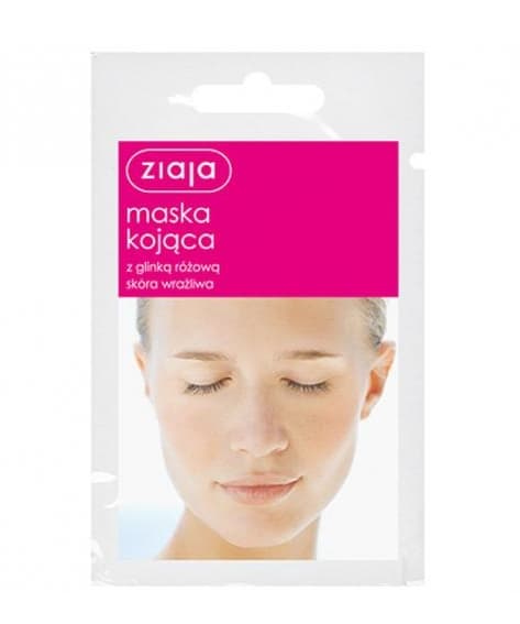 Ziaja, Lugnande Roslera Mask, Känslig Hud, 7ml
