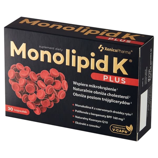 Monolipidi K Plus, 30 kapselia