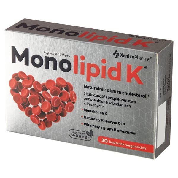 Naturlig Monolipid Formel, Lipide Kapsler 30 stk.