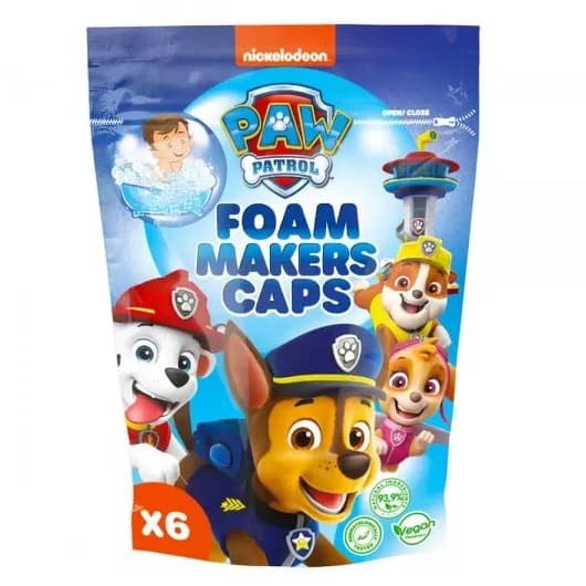 Paw Patrol Kylpylelut Musiikkitabletteina, 6x16g