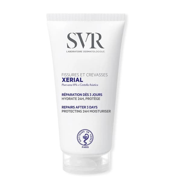 SVR Xerial Sprickor & Sprickbildning Kräm för torr och sprucken hud, 50 ml