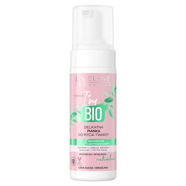 Eveline Jag är Bio Mild Ansiktstvätt Skum, 150 ml