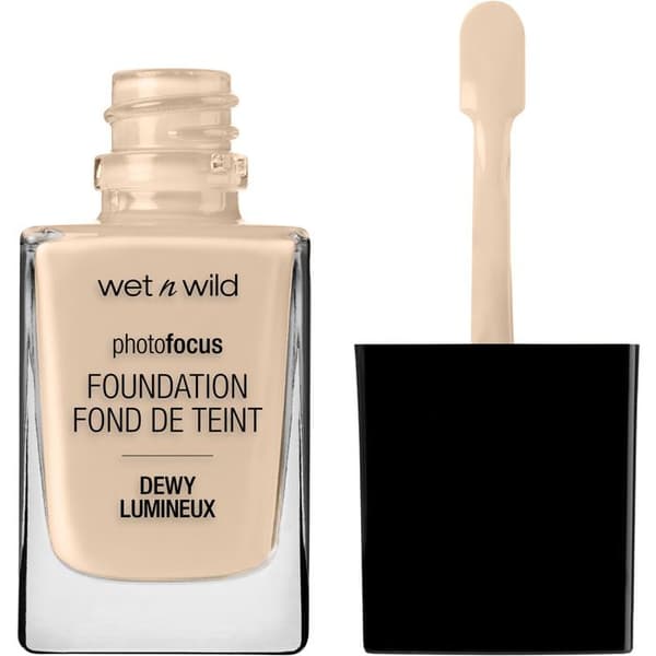 Photo Focus Dewy Foundation - Langtidsholdbar ansigtsfoundation i Nude Ivory, 28 ml