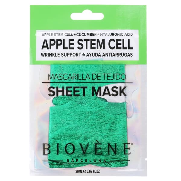 Biovene Omenan Varsisolujen & Hyaluronihapon Kangasnaamio, 20 ml