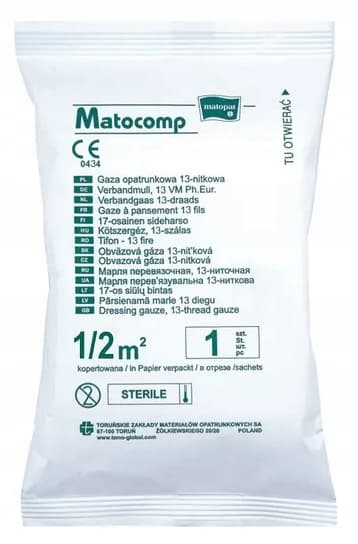 Plasterforbinding Matocomp 13-trådet 0,5m2, 1 stk.