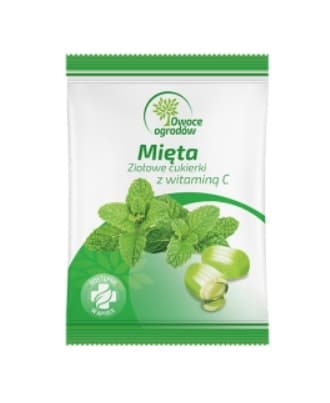 Urtegaarden, Urtebolsjer, Pebermynte, 60g