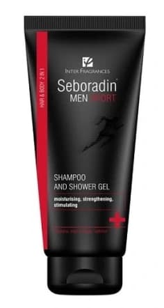 Seboradin Mænd Sport, Shampoo og Showergel 2i1, 200 ml