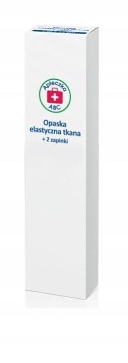 Joustava kudottu panta, ABC-leveä, 5 m x 12 cm + 2 hakasta, 1 kpl