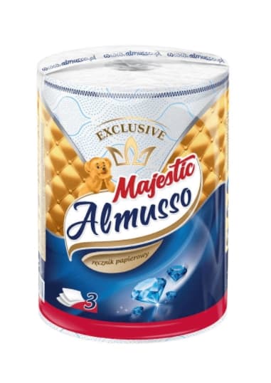 Almusso, Majestic Papirhåndklæde, 1 rulle