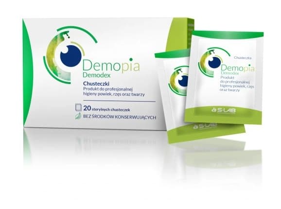 Demopia Demodex, Sterile Tørreklude, 20 stk.