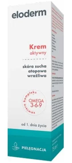 Eloderm aktiivinen voide vauvoille 1 päivästä lähtien 75 ml