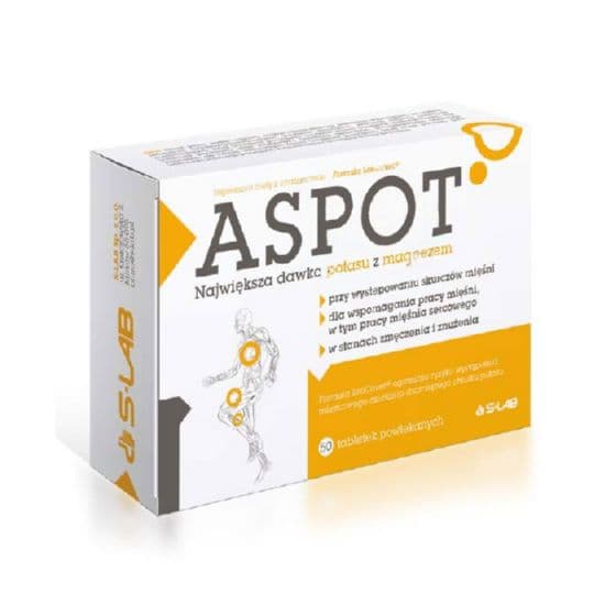 Aspot 60 tablettia - Pakkaus 50 + 10, Ruokavalion lisäravinne asetyylisalisyylihapolla, tulehdusta ja kipua lievittävä. Sydämen terveydelle ja lihaste