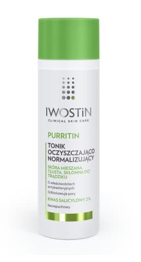 Iwostin Purritin Normaliserande Rengöringstonic, 200 ml