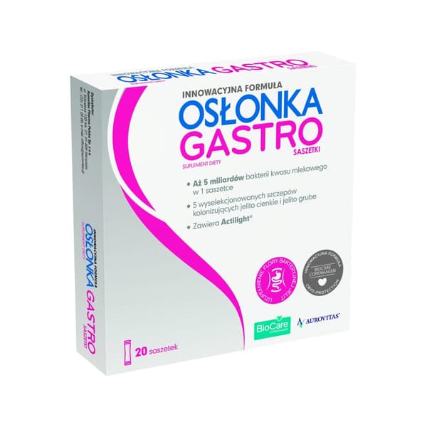Gastro Cover - Kosttilskud i Pulverform, 20 Poser.
