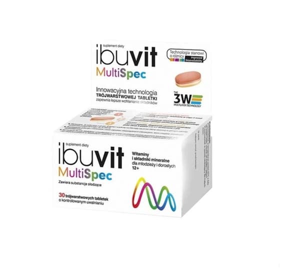 Ibuvit MultiSpec, 30 tabletter