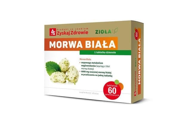 Hälsosam Vita Mulberry Kosttillskott, 60 tabletter