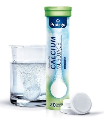 Protego Kalsium Muistava, 20 poretablettia