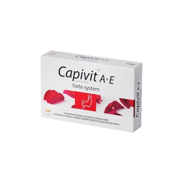 Capivit A+E vahva järjestelmä 30 kapselia