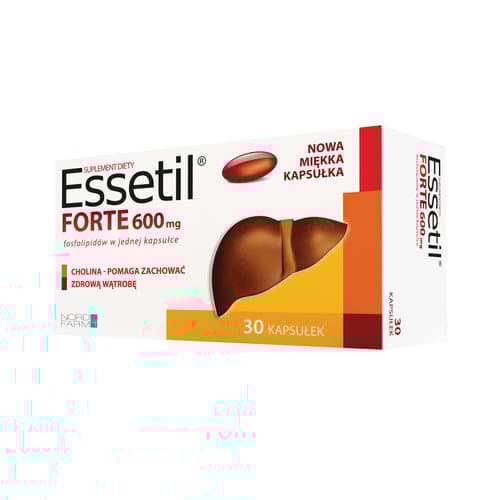 Essetil Forte 600mg - Kosttillskott med 30 kapslar för långvarigt välbefinnande