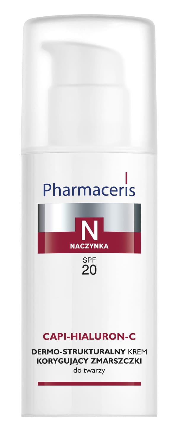 Pharmaceris N Capi-Hialuron-C Anti-rynke creme med SPF 20 50 ml.