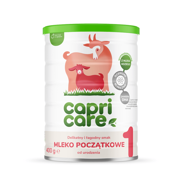 Capricaren alkuvoiimaitomaito 1 vuohomaidon perusteella - 400g