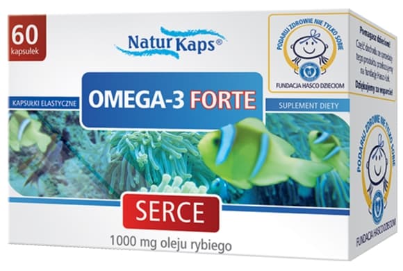 Omega-3 Tehovahvuus Naturkaps 60 kapselia.