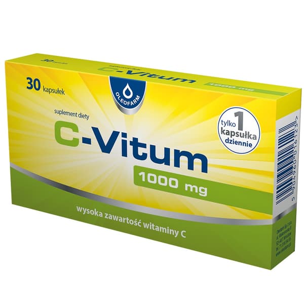 C-Vitum 1000mg, 30 kapselia
