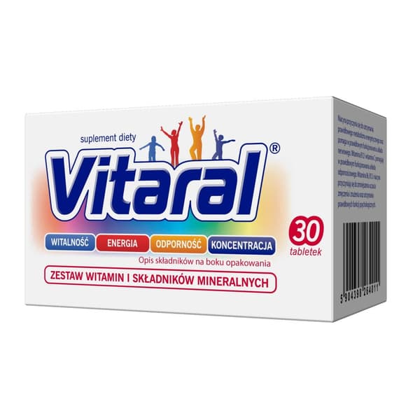Vitamiinitabletit Vitalife, 30 kpl