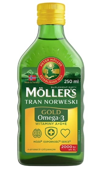 Mollerin Kulta Tran Norjan öljy 250 ml