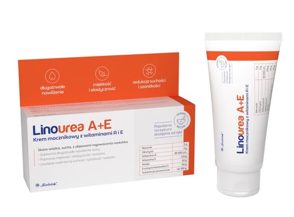 Urea Fuktighetskräm med Linolja - Intensiv Urea Behandling - 50g