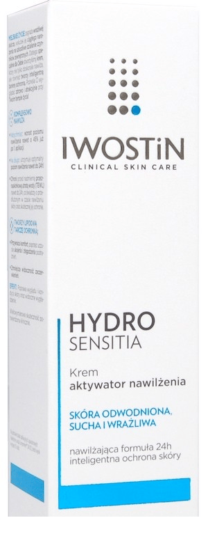 Iwostin Hydro Sensitia, fuktaktivator, kräm, 50ml