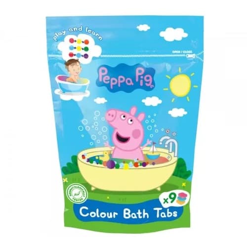 Peppa Pig Väriainesetti Kylpyyn, 144 g