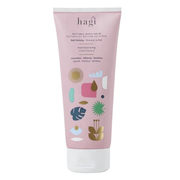 Hagi Fugtighedscreme Til Krop Naturlig - Sommer på Bali, 200ml