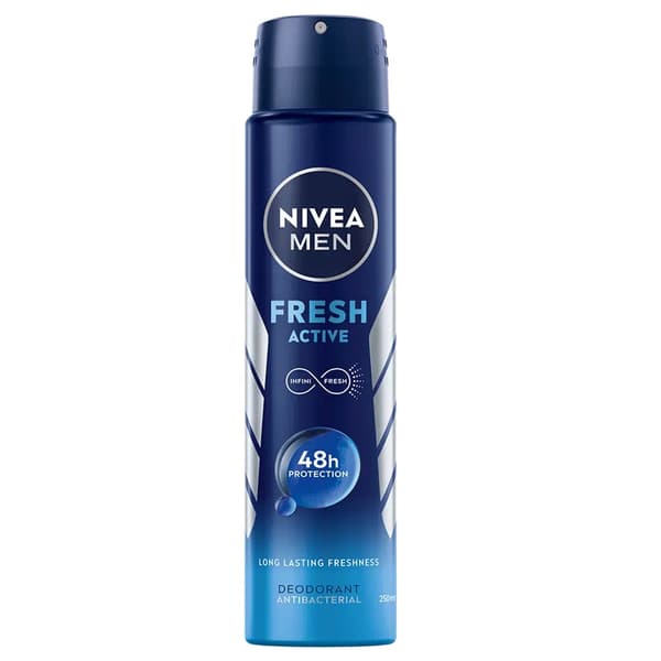 Nivea Men Fresh Active Antiperspirantti, 250 ml