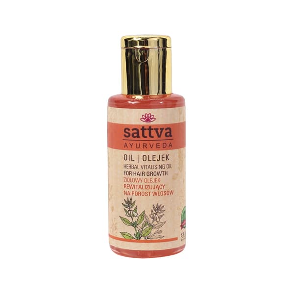 Sattva, Yrttipohjainen hiusten kasvatusöljy, 100 ml