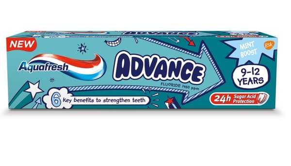Aquafresh Advance Hammastahna, 75 ml