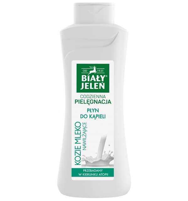 Biały Jeleń Hypoallergenisk Gedemælk Bad og Brusegel, 750 ml