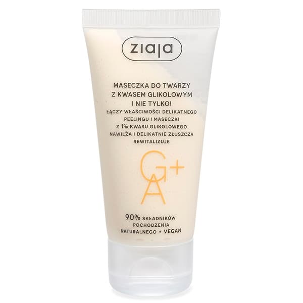 Ziaja Kasvonaamio Glykolihapolla, 55 ml