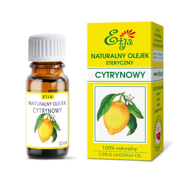 Etja Sitruuna Eteerinen Öljy, 10 ml