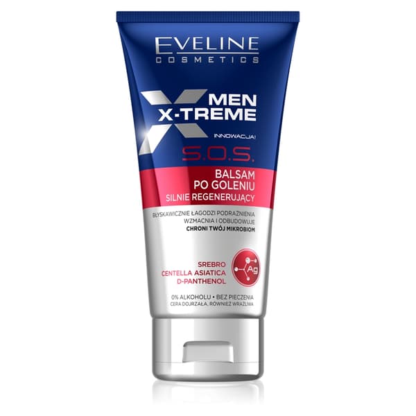 Eveline Men X-Treme SOS After Shave Balm Starkt reparerande, 150 ml