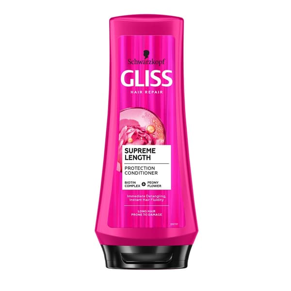 Gliss Kur Supreme Length Balsam för Skadade Hårstrån, 200 ml